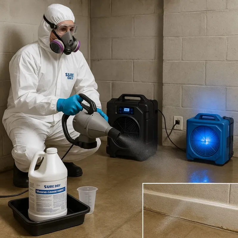 Sanitization and Odor Removal process in Teutopolis, IL
